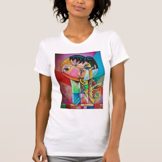 Cubism Musicians   T-Shirt