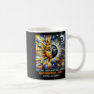 Cubism Total Solar Eclipse Mena New York Coffee Mug