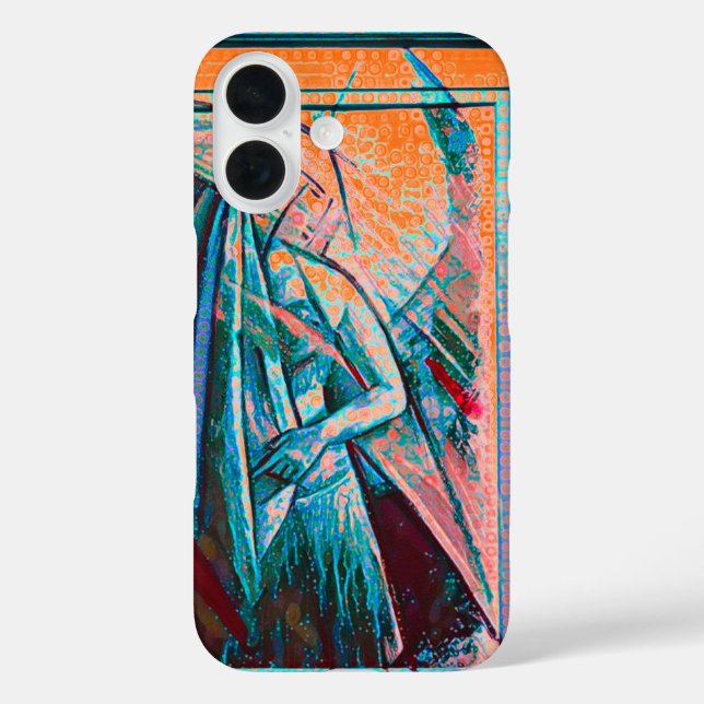 Cubist Art Deco Belly Dancer Case-Mate iPhone Case (Back)