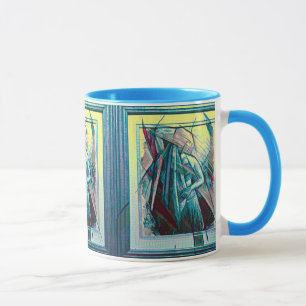 Cubist Art Deco Belly Dancer Mug