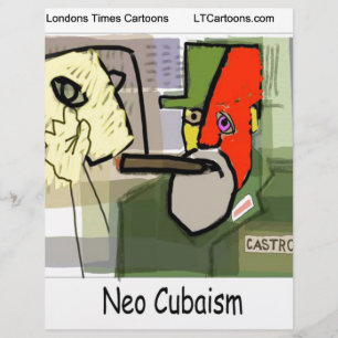 Cubist Castro NeoCubaism Funny