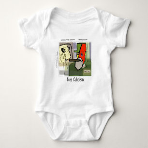 Cubist Castro NeoCubaism Funny Baby Bodysuit