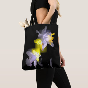 Cubist Daffodils Tote Bag