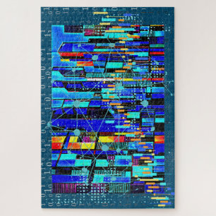 Cubist Data Jigsaw Puzzle