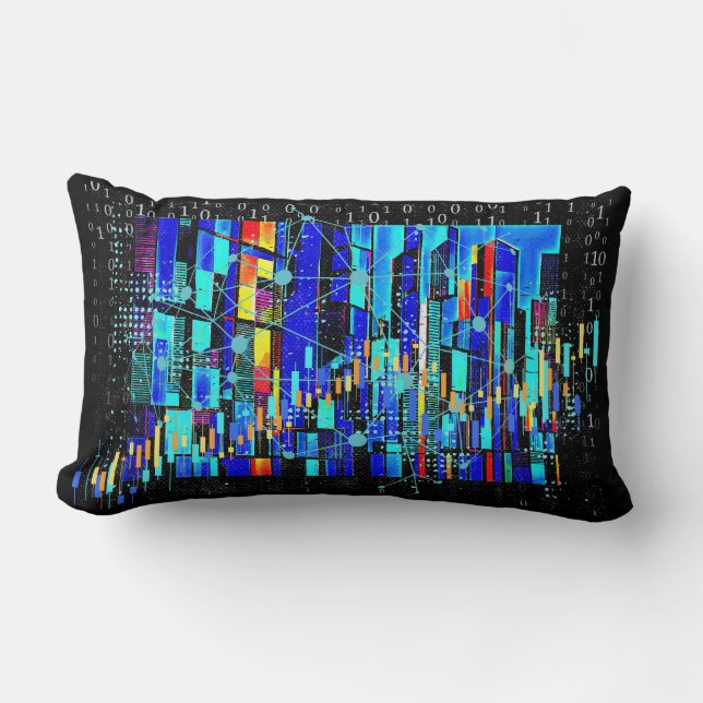 Cubist Data Lumbar Cushion (Front)