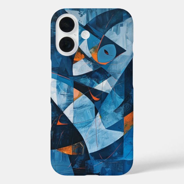 Cubist Fish Case-Mate iPhone Case (Back)