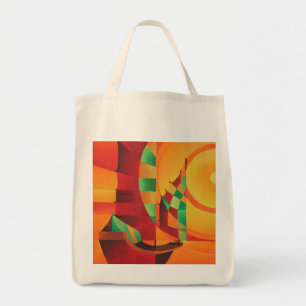 Cubist Junks On The Red Sea Tote Bag