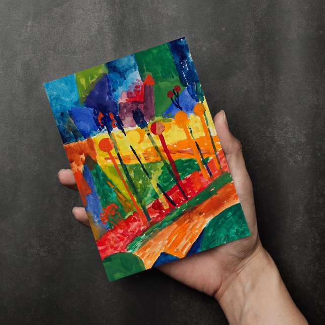 Cubist Landscape | Fritz Schaefler Card (Creator Uploaded)