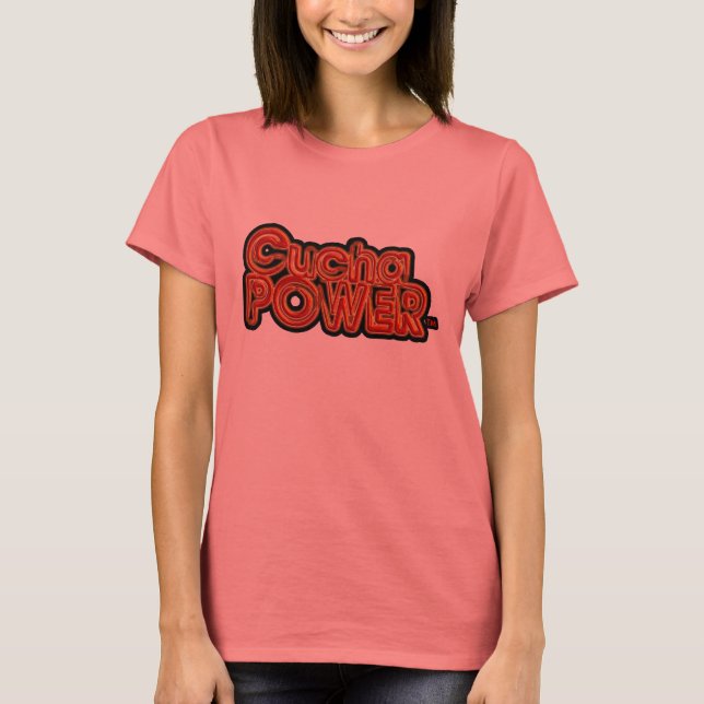 CuchaPower logo 133 T-Shirt (Front)