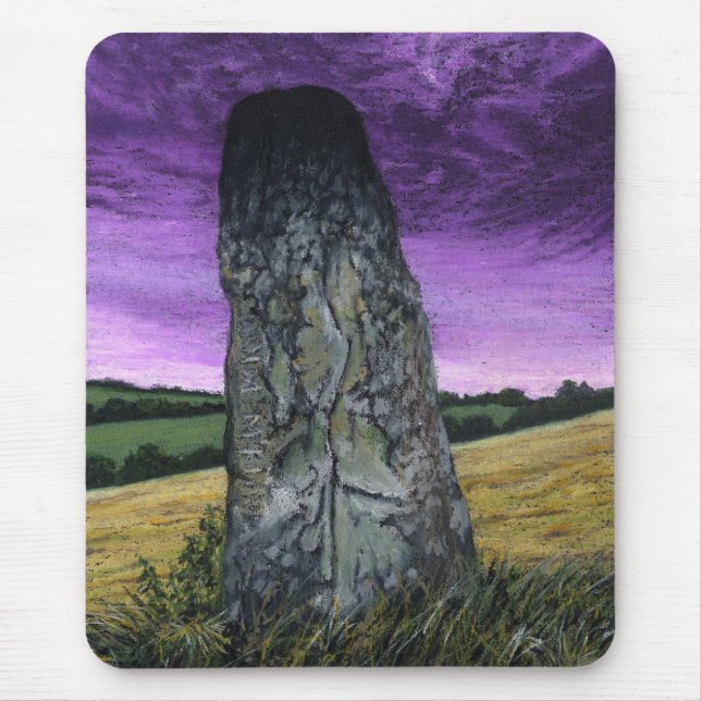 Cuchulainn's Stone Mouse Pad (Front)
