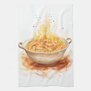 Cucina Italiana: Artistic Italian Tea Towel