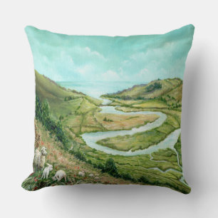 Cuckmere Haven after the Storm Cushion