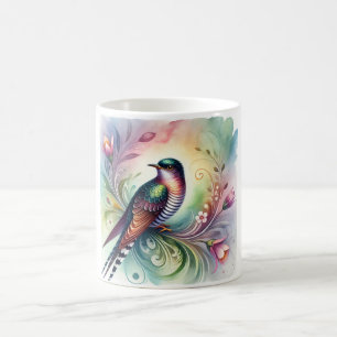 Cuckoo Bird 250924AREF151 - Watercolor Coffee Mug