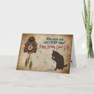 Cuckoo Clock Birthday - Secret Pal Card