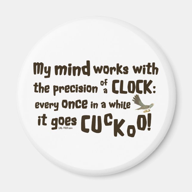 Cuckoo Clock Magnet (Front)