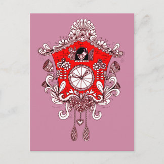 Cuckoo Clock Postcard