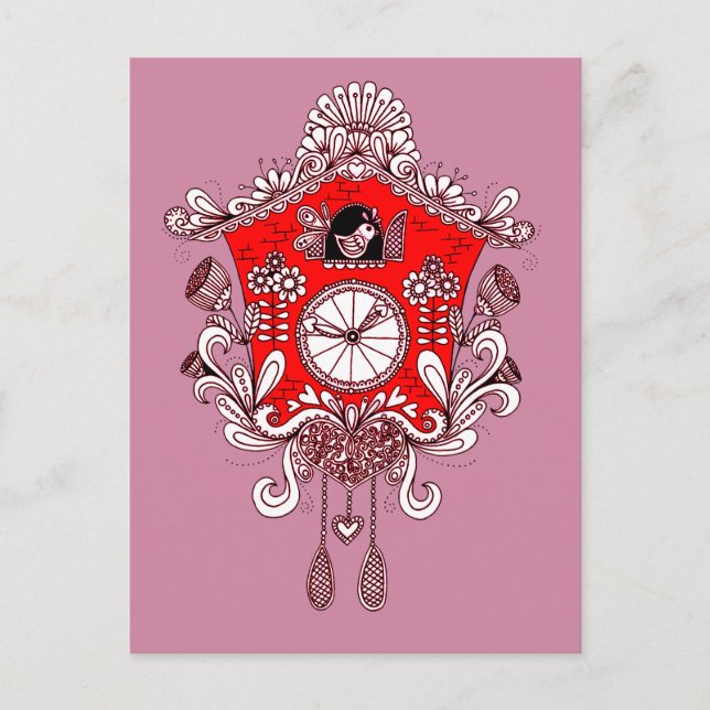 Cuckoo Clock Postcard (Front)