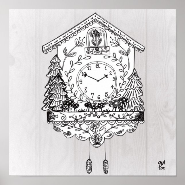 Cuckoo Clock Poster (Front)