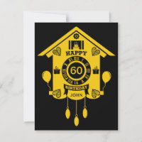Cuckoo Clock Time Happy Birthday