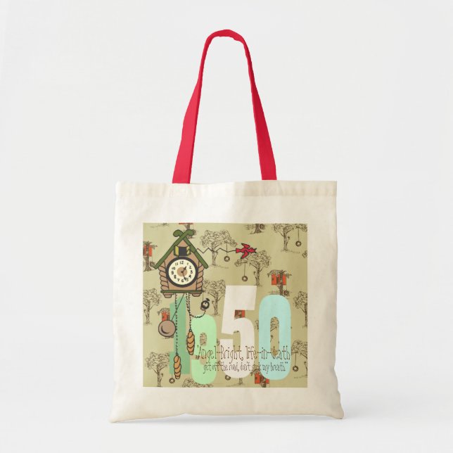 Cuckoo Clock Tote Bag (Front)