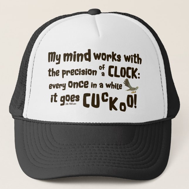 Cuckoo Clock Trucker Hat (Front)