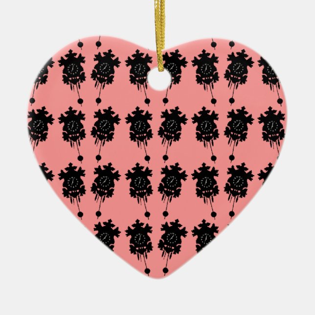 Cuckoo Clocks Ceramic Tree Decoration (Front)