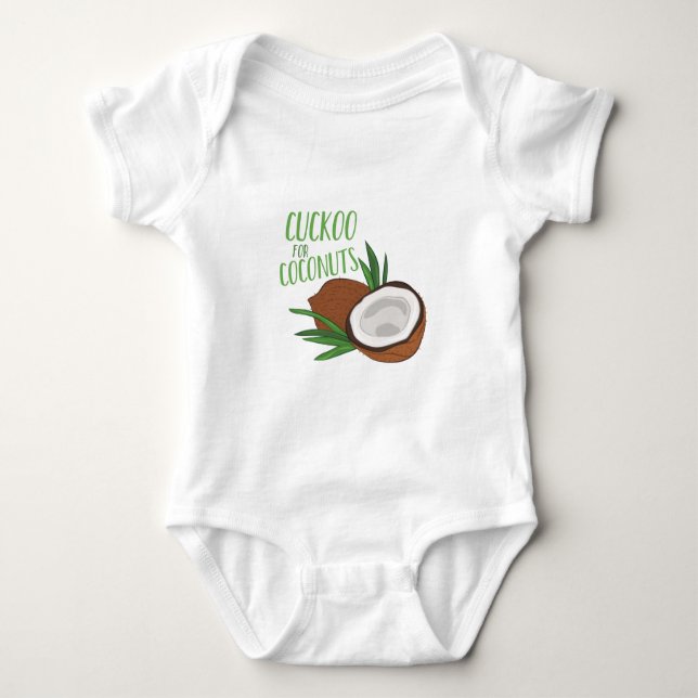Cuckoo Coconuts Baby Bodysuit (Front)