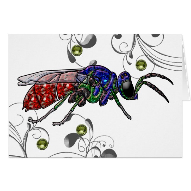 Cuckoo Wasp (Front Horizontal)
