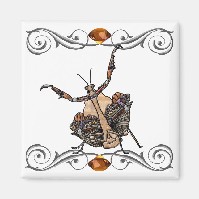 Cuckoo Wasp Magnet (Front)