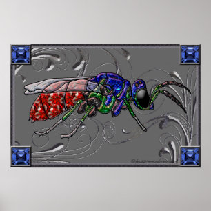 Cuckoo Wasp Poster