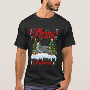Cuckoos Bird Merry Christmas Tree Lights Santa Cuc T-Shirt