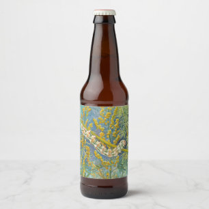 Cucullia Absinthii Wormwood Caterpillar  Beer Bottle Label