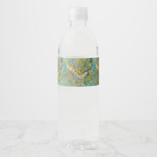 Cucullia Absinthii Wormwood Caterpillar  Water Bottle Label