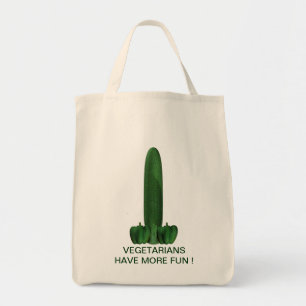 Cucumber And Peppers Tote Bag