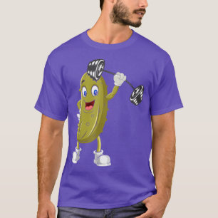 Cucumber, Bodybuilding Fitness Gym Gear Workout Ve T-Shirt