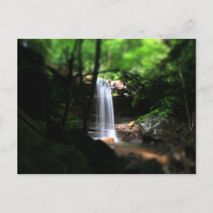 Cucumber Falls Summer Postcard