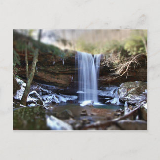 Cucumber Falls - Winter Postcard