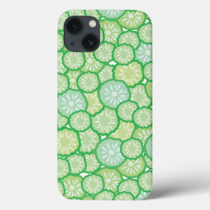 Cucumber funny pattern iPhone 13 case