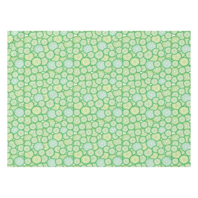 Cucumber funny pattern tablecloth (Front (Horizontal))