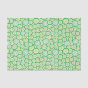 Cucumber funny pattern tissue paper