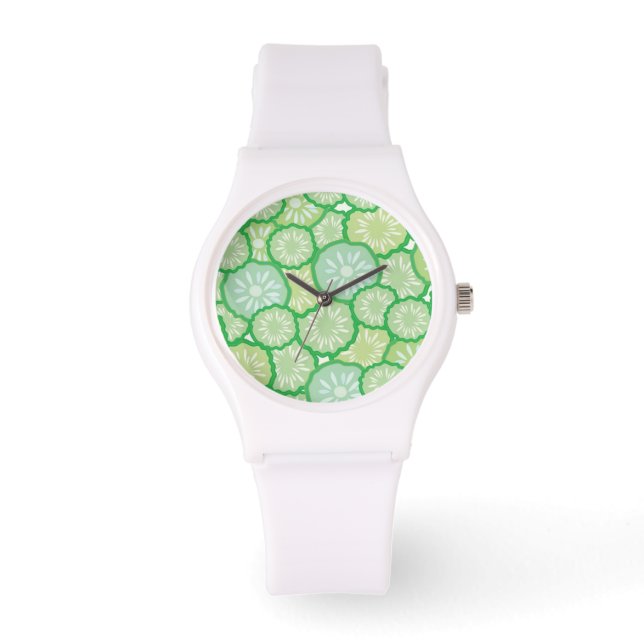 Cucumber funny pattern watch (Front)