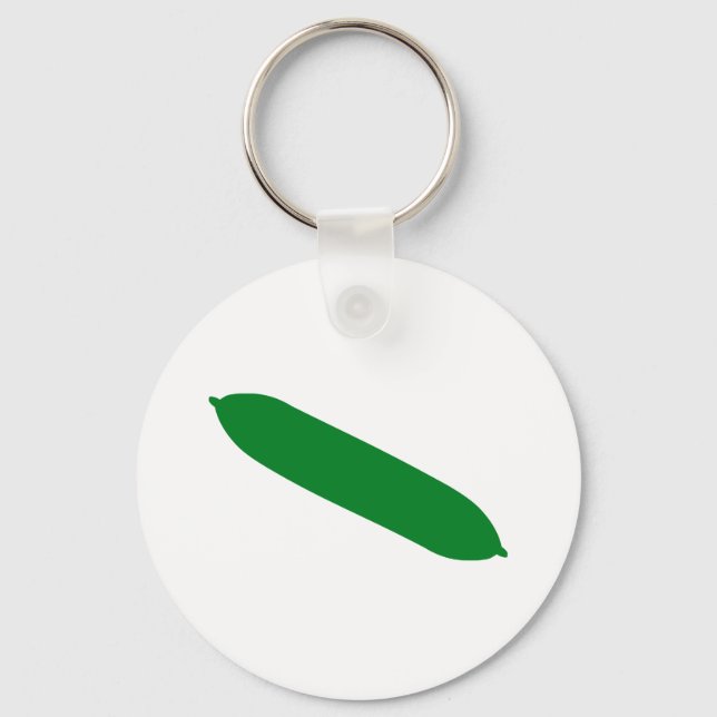 Cucumber Key Ring (Front)