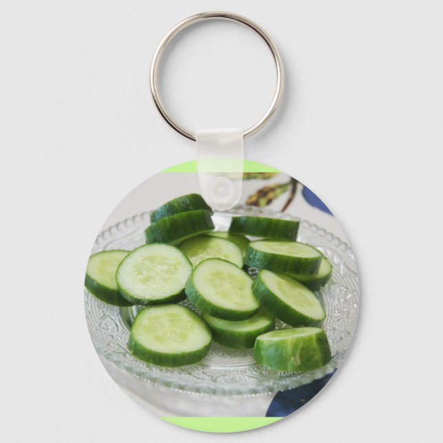 cucumber keychain (Front)