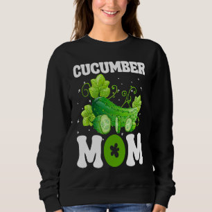 Cucumber Mom Vegetable Mothers' Day Gardener Sweatshirt