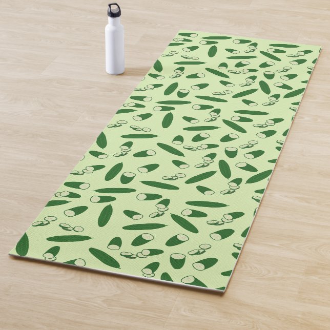 Cucumber Pattern Yoga Mat (In Situ)