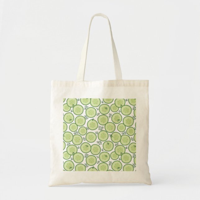 Cucumber Salad Tote Bag (Front)