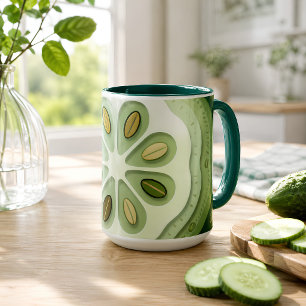 Cucumber Slice Coffee Mug