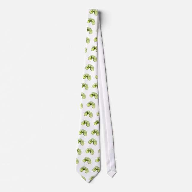 Cucumber slices tie (Front)