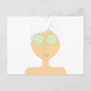 Cucumber Treatment Postcard