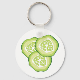 Cucumbers Key Ring